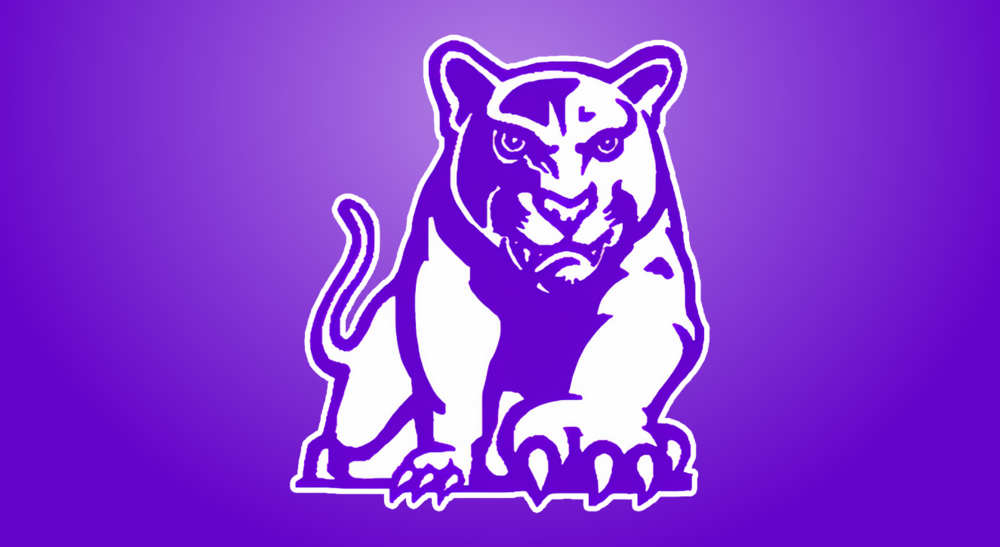 The Plevna purple panther logo